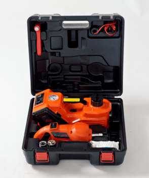 Portable 5 ton 3 in 1 electric car jack and impact wrench for changing ties