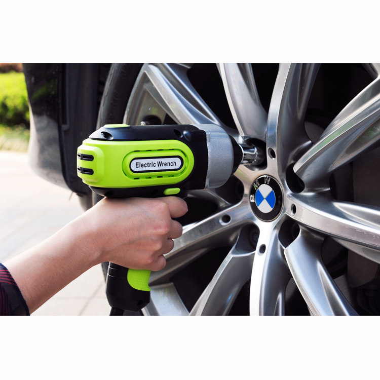 Hot Sale High Quality Portable Standard Mini DC12V Electric Car Impact Torque Wrench for Emergency Car Tyre Quick Change